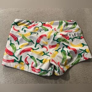 Fleo - Hot Pepper Shorts
Size Small